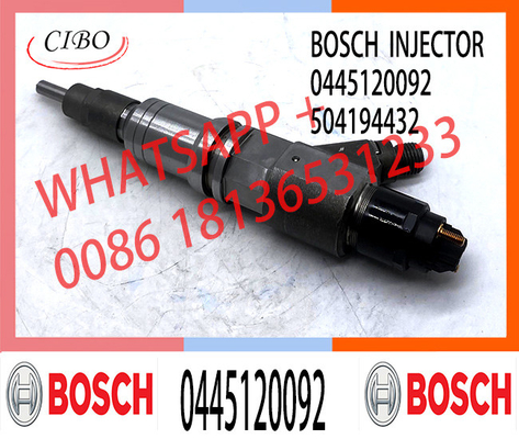 Fuel Injector 0445120092 504194432 For New Holland / IVECO / FIAT