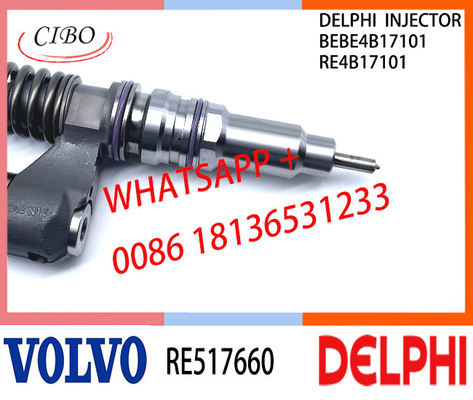 VOLVO RE517660 BEBE4B17101 Fuel engine Diesel Injector RE517660 BEBE4B17101 A3 for VOLVO 6125 TIER 2 -OH - LOW POWER