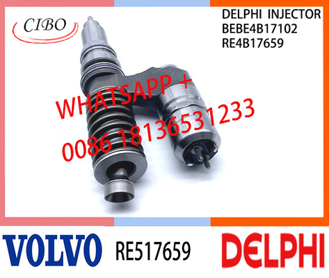 VOLVO RE517659 BEBE4B17102 Fuel engine Diesel Injector RE517659 BEBE4B17102 A3 for VOLVO 6125 TIER 2 -OH - MID POWER