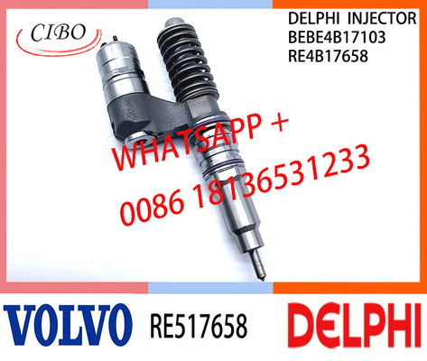 VOLVO RE517658 BEBE4B17103 Fuel engine Diesel Injector RE517658 BEBE4B17103 A3 for VOLVO 6125 TIER 2 -OH - HIGH POWER