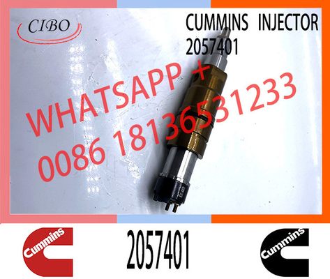 Common Rail Diesel Engine Fuel Injector 2057401 For Cummins SCANIA