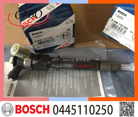 Original diesel engine common rail injector 0445110249 0445110250 for BOSCH MAZDA BT50 WE01-13-H50A f00vc01349