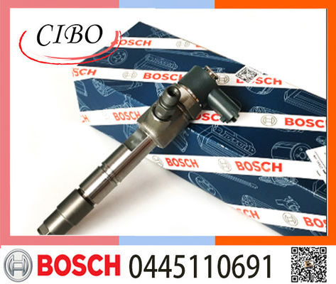 0445110691 Engine Parts Diesel Fuel Injector For FOTON Bosch 4JB1