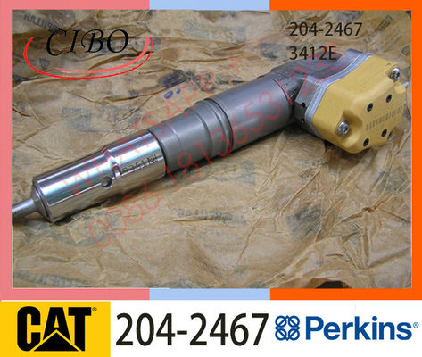 Excavator 3412E/3408E Engine  ,Common Rail Fuel Injector 204-2467 2042467,CAT oriignal injector