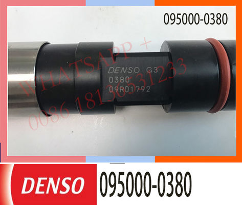 common rail injector 095000-0380 for KOMATSU truck diesel pump injector DENSO 095000-0380 for  high pressure engine