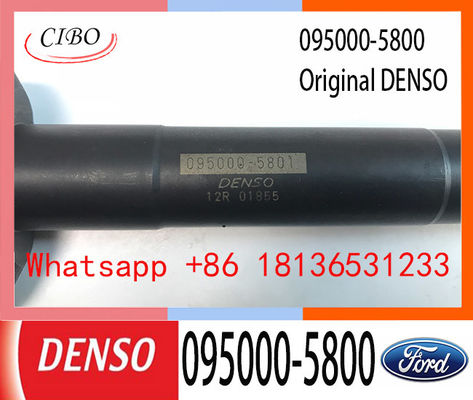 DENSO genuine diesel injector 095000-5800  095000-5801 for Ford Transit  2.2L 2.4L 6C1Q-9K546-AC, 6C1Q9K546AC
