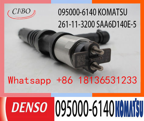 095000-6140 0950006140 6261-11-3200 KOMATSU Fuel Injectors