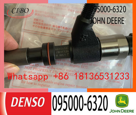 DENSO genuine diesel injector 095000-6320  095000 6320 095000-6321,RE531210,RE530361 RE546783 SE501928  for JOHN DEERE
