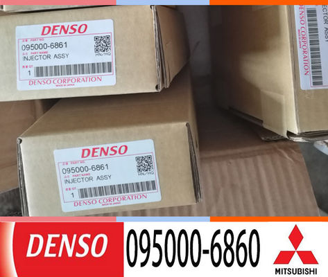 DENSO originanl and new  diesel injector 095000-6860 095000-6861 095000-686# ME304627 ME307086  for MITSUBISHI 6M60T