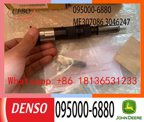 DENSO originanl and new  diesel injector 095000-6880  RE532216 RE529149 ME307086 3046247 for  Nissan