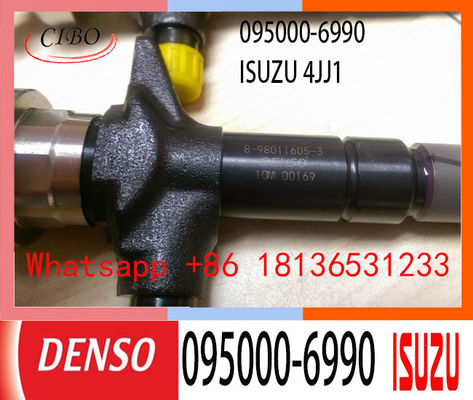 DENSO originanl  diesel injector 095000-6990 095000-6991 095000-6992 0950006993 8-98011605-5 for  ISUZU 4JJ1 D-MAX/RODE