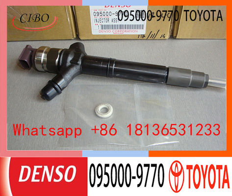 DENSO originanl injector 095000-9770  095000-8060 23670-59016 23670-59017 23670-51041 for Toyata Land Cruiser1VD-FV
