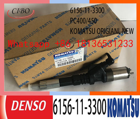 Precision 6156-11-3300 095000-1211 KOMATSU Fuel Injectors