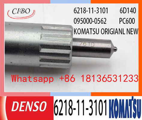 Original 6218-11-3101 095000-0560 KOMATSU Fuel Injectors