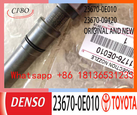 DENSO Original injector 23670-0E010 23670-09420  23670-19015  295700-0550 FOR HILUX REVO 1GD-FTV 2.8L
