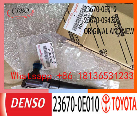 DENSO Original injector 23670-0E010 23670-09420  23670-19015  295700-0550 FOR HILUX REVO 1GD-FTV 2.8L