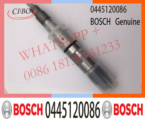 0445120086 BOSCH Diesel Engine Fuel Injector 0445120086,0445120265 For WEICHAI WP12 612630090001,DLLA145P1655 F00RJ01727