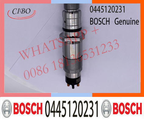 0445120231 BOSCH Diesel Engine Fuel Injector 0445120231 5263262 6754-11-3100 FOR QSB6.7 0445120126 0445120231 0445120236