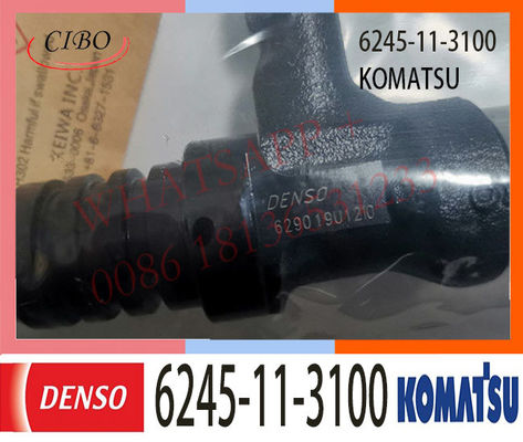 6245-11-3100 Common Rail Fuel Injector PC1250-8 6D170 095000-6280 095000-6290