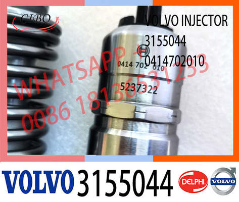 New Diesel Fuel Injector 3155044 for VO-LVO 0414702010,3155044 20440409, 0414702003, 0414702005 ,0414702021, 5237322