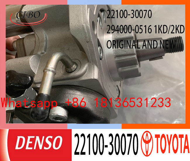 DENSO Original injector pump 22100-30070 2210030070 294000-0516 2940000516 for 1KD 2KD TOYOTA HILUX