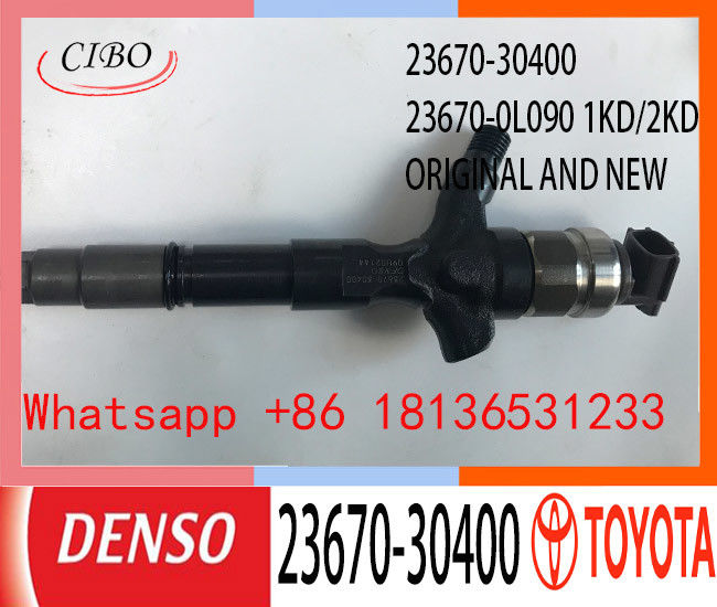 DENSO Original injector  23670-30400 23670-09350 23670-09360  23670-0L090 295050-0460  for  Toyota Hiace hilux 2KD-FTV