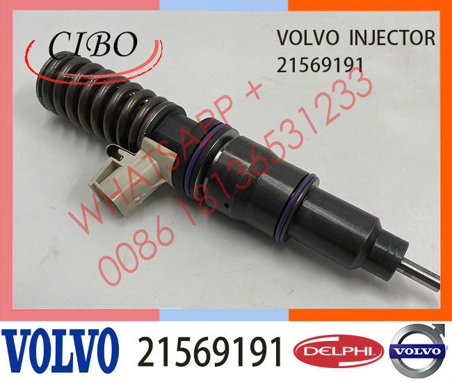 21569191 Diesel Engine Common Rail Fuel Injector  for VO-LVO Del-phi 20972225 BEBE4D16001 BEBE4N01001
