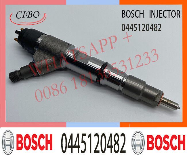 0445120482 Common Rail Fuel Diesel Injector 5364543 For Foton ISF4.5 Engine